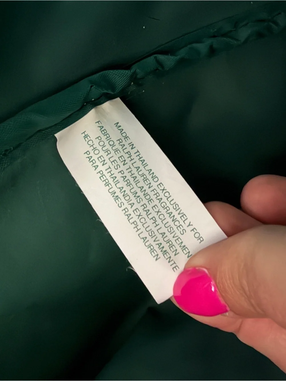 Vintage Y2K green canvas Polo Ralph Lauren duffel
